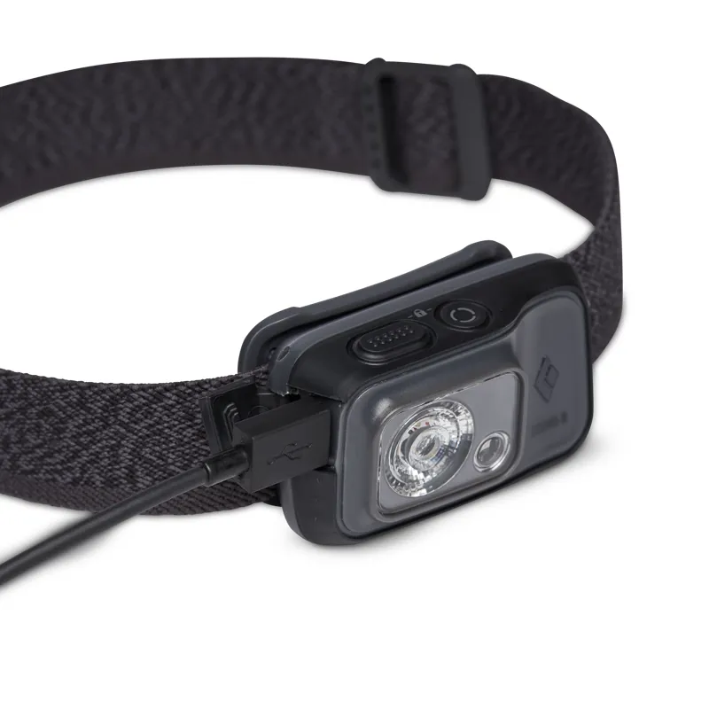 Black Diamond Cosmo 350-R Headlamp in Graphite-4